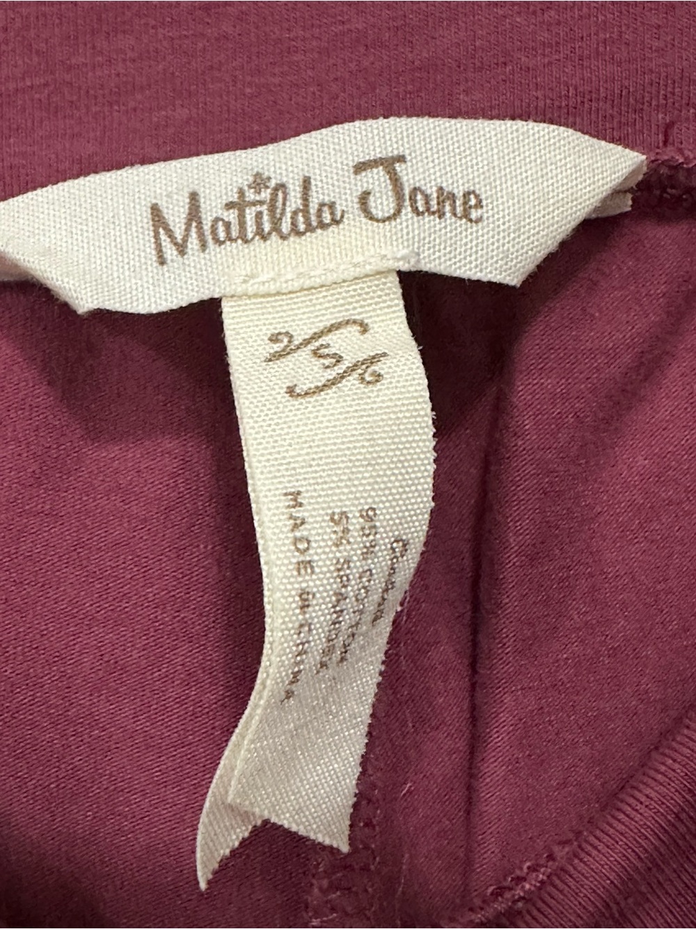Matilda Jane Maroon Ruffle Pants - Picture 3 of 3